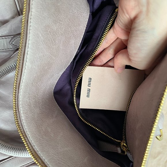 Miu Miu Pink bow bag - Picture 4 of 7